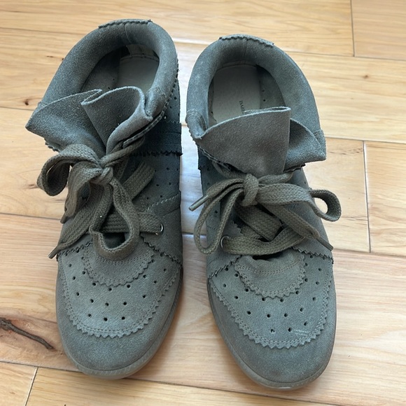 Isabel Marant Bobby Suede Lace Up Sneakers never worn size 40/9. - Picture 1 of 4